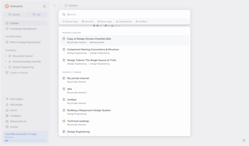 Slite
			   ux ui design