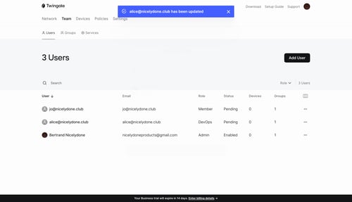 Twingate
			     ux ui design