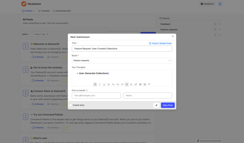 FeatureOS
			  ux ui design