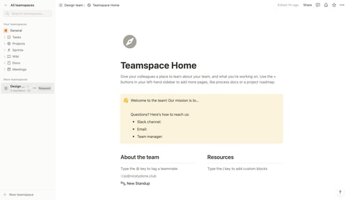 Notion
			         ux ui design