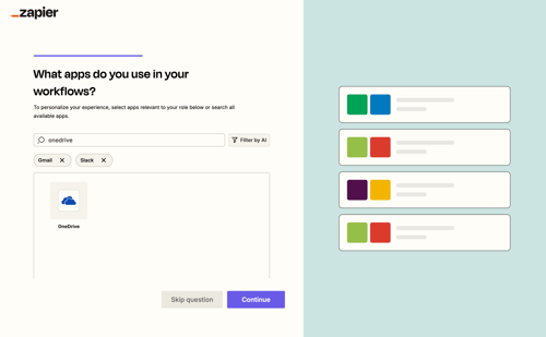Zapier
			onboarding form workflow automation ux ui design