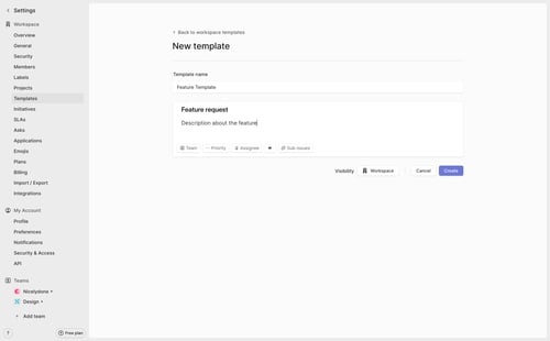 Linear
			        ux ui design