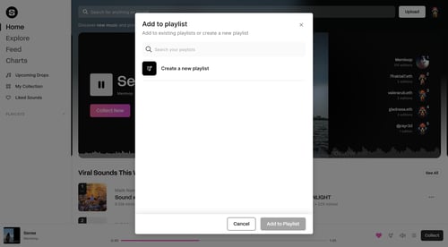 Sound.xyz
			    ux ui design