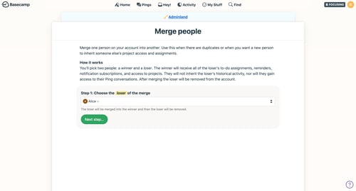 Basecamp
			      ux ui design