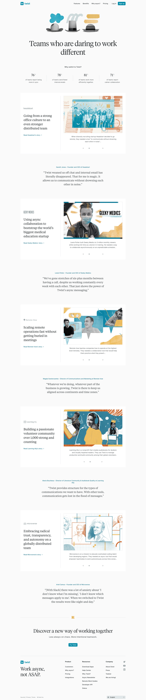 Twist
			   ux ui design