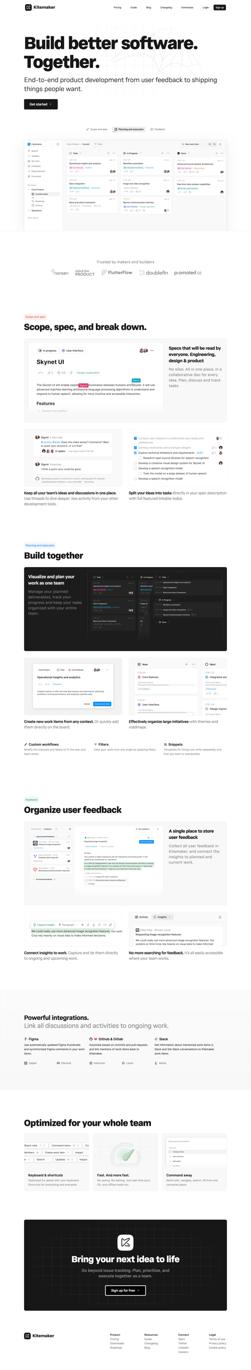 Kitemaker
			       ux ui design