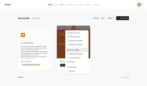 Flodesk
			     ux ui design