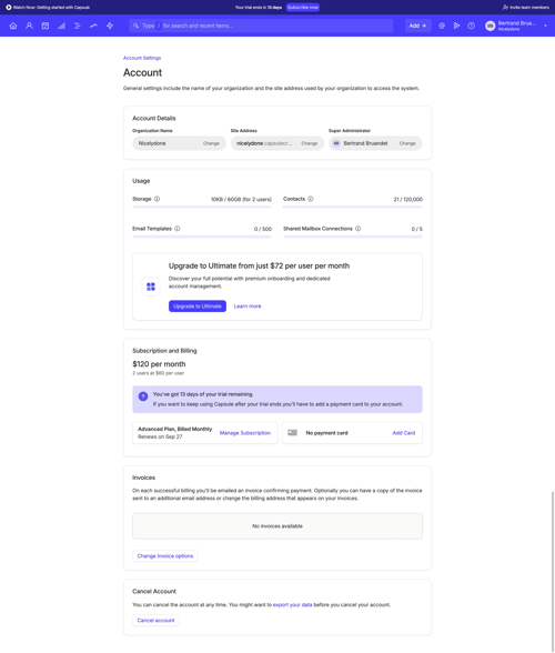 Capsule
			    ux ui design