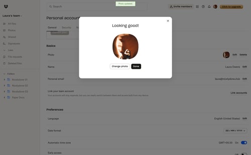 Dropbox
			          ux ui design