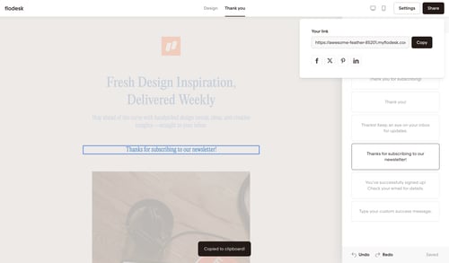 Flodesk
			     ux ui design