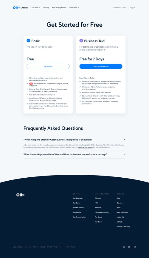 Otter
			             ux ui design