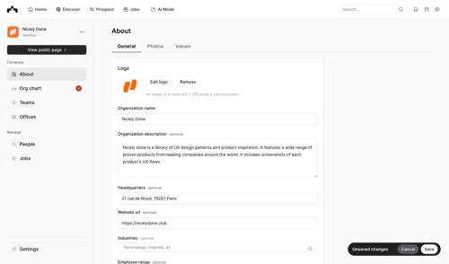 The org
			        ux ui design