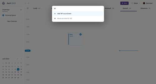 Daybridge
			      ux ui design