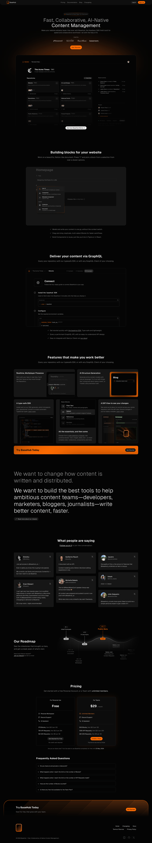 Basehub
			            ux ui design