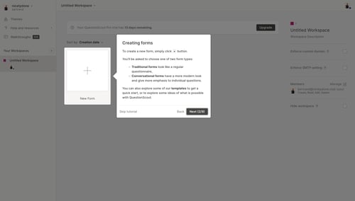 QuestionScout
			             ux ui design