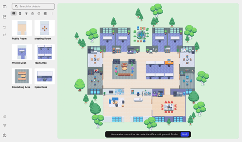 Gather screen example