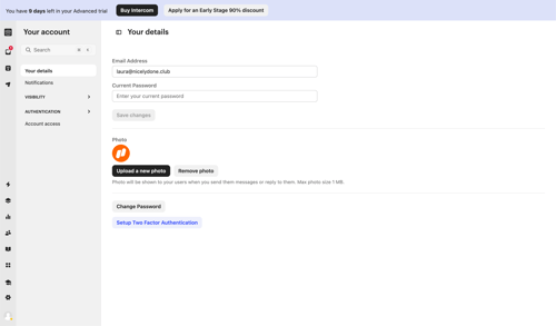 Intercom
			                 ux ui design