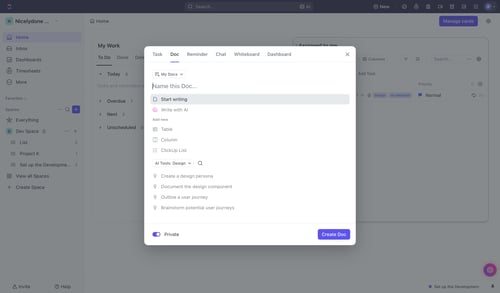 ClickUp
			        ux ui design