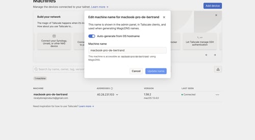 Tailscale
			  ux ui design