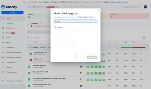 Checkly
			         ux ui design