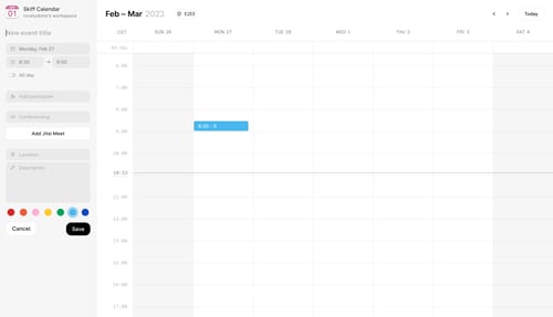 Skiff
			      ux ui design