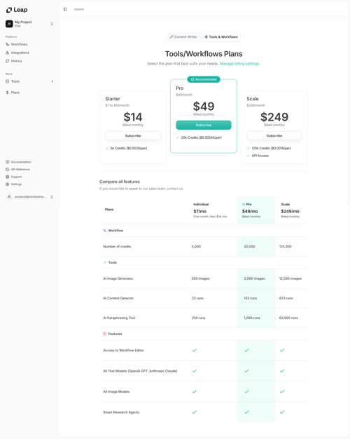 Leap
			           ux ui design