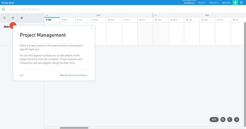 Float
				onboarding page example