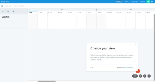 Float
				onboarding page example