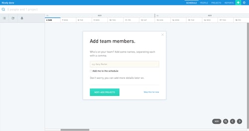 Float
				onboarding page example
