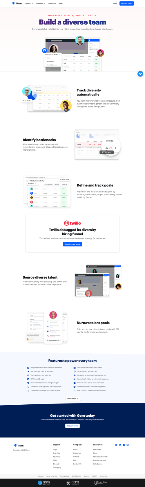 Gem
			 ux ui design