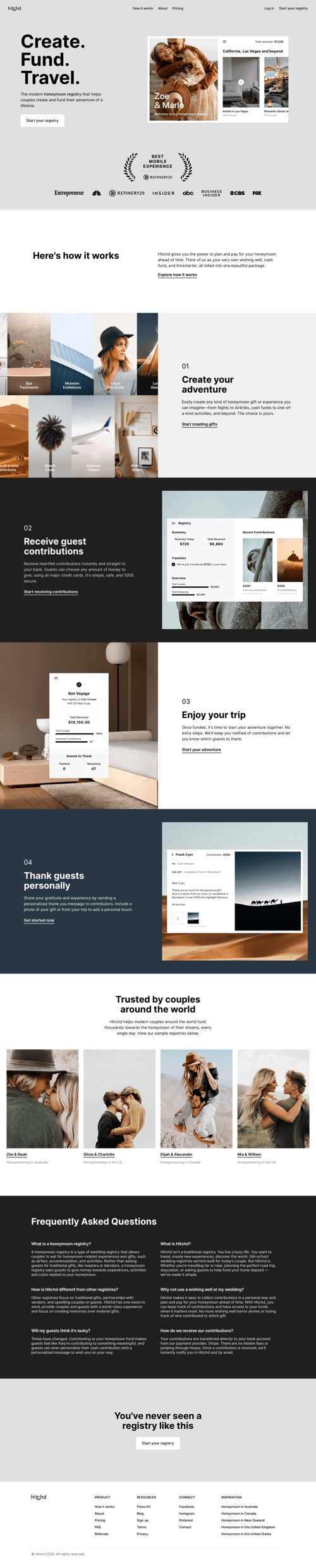 Hitchd
				 page example