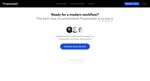 Proposales
				demo page example