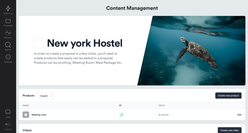 Proposales
				list page example