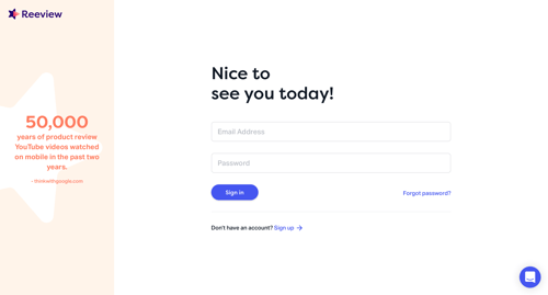 Reeview
				signin page example