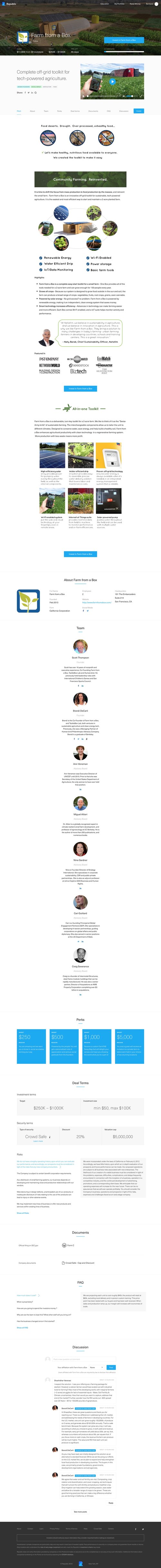 Republic
				detail page page example