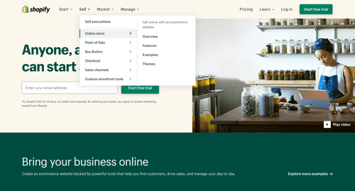 Shopify
			          ux ui design