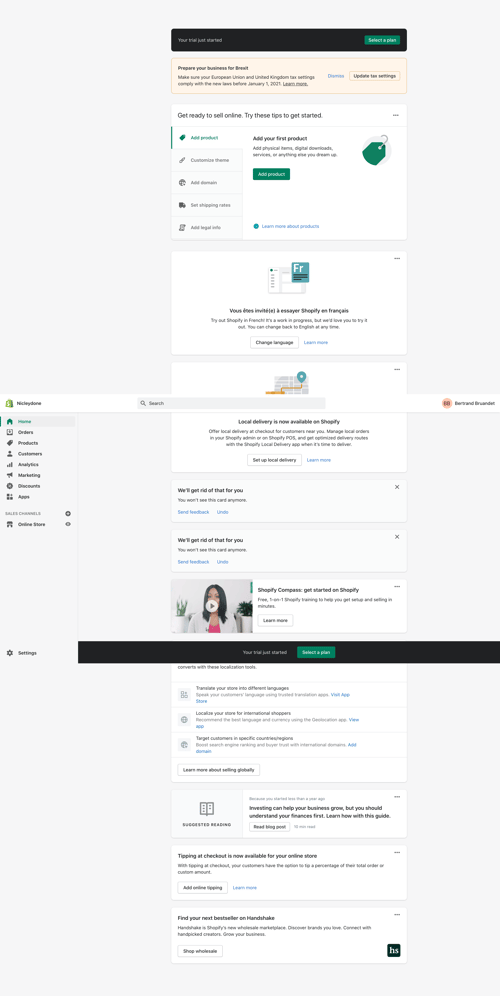 Shopify
			            ux ui design