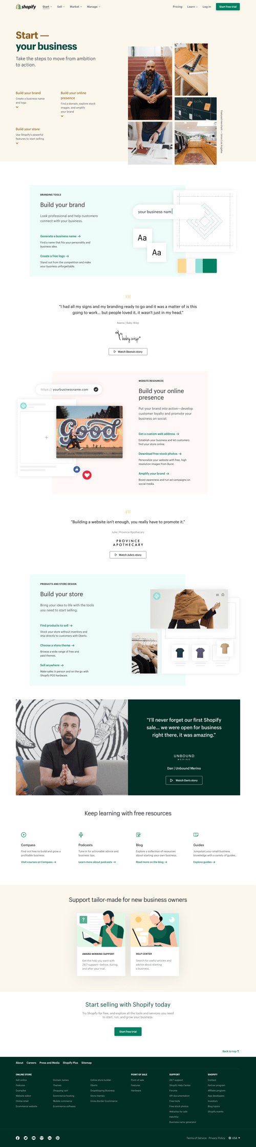 Shopify
			   ux ui design