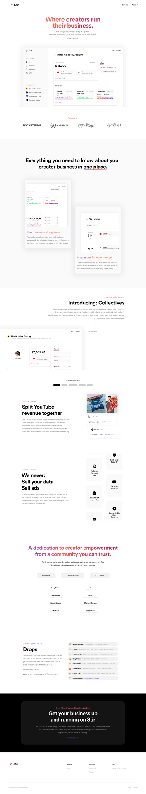 Stir
				 page example