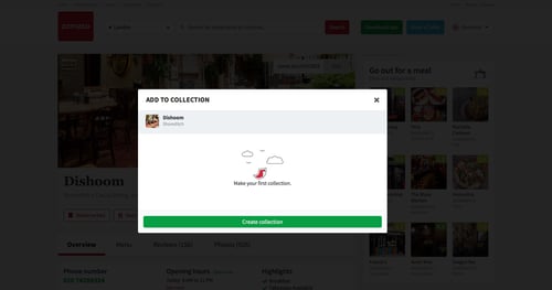 Zomato
				empty state page example