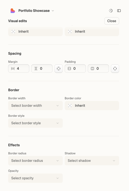 Lovable — Toolbox component