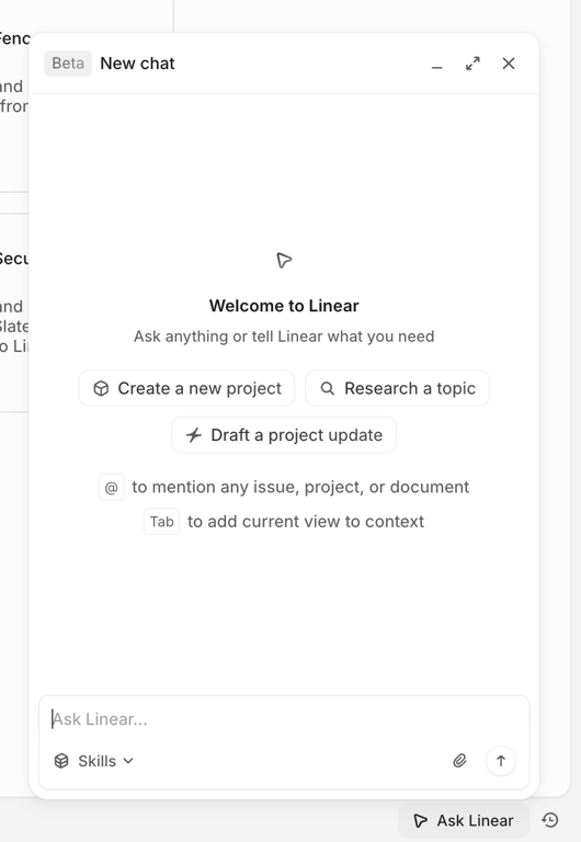Linear — Artificial intelligence component