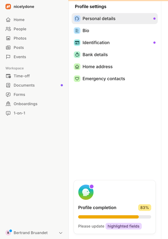 Aboard — Vertical navigation component