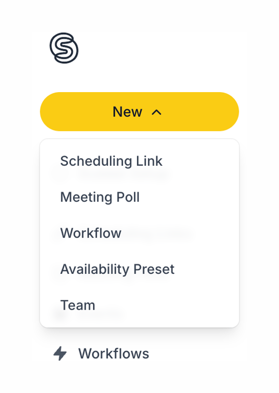 SavvyCal — Dropdown menu component