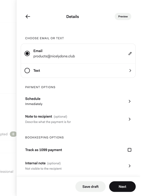 Found — Modal component