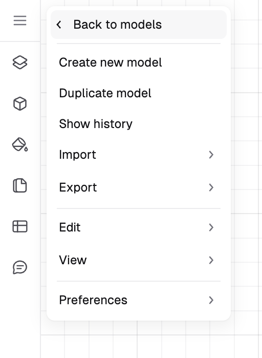 Rayon — Dropdown menu component
