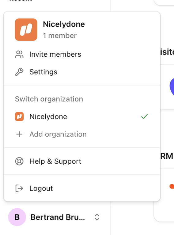 Mutinyhq — Dropdown menu component