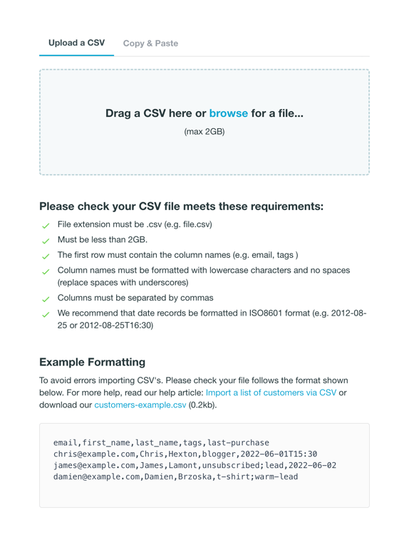 Vero — File upload input component