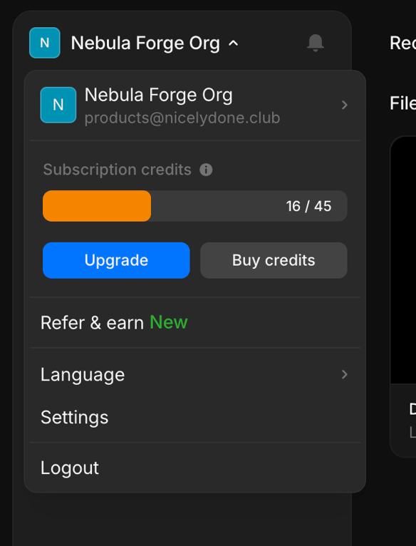 Morphic — Dropdown menu component