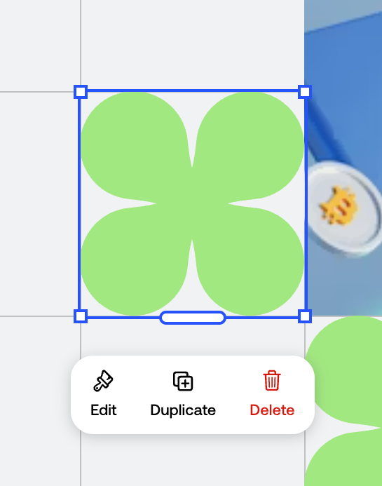Universe — Dropdown menu component